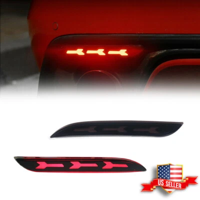 Luces de giro LED traseras luces de freno traseras para Ford Mustang 2015-2017 Foto 1 de 4