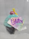 NWT Glitzy Clips Cup Cake 4" Clippable Collectable  Plush Backpack Charm 