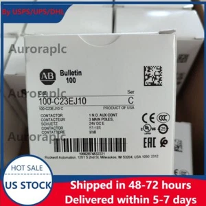 NEW~ Allen Bradley IEC 100-C23EJ10 STANDARD CONTACTOR 23 AMP 24VDC US - Picture 1 of 4