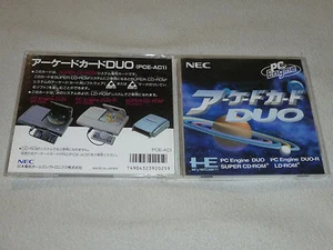 PC ENGINE SUPER CD ROM 2 PRO DUO CASE & MANUAL ONLY JAPAN IMPORT HE SYSTEM NEC  - Picture 1 of 2