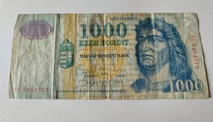 1000 FORINT Ungheria 1998 Cartamoneta Moneta Collezione - Imagen 1 de 2