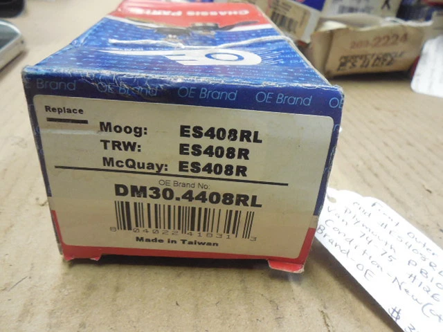 Extremo de barra de amarre exterior delantero #ES408RL - Se adapta a furgoneta Plymouth PB100/200 74-75 H126 Foto 1 de 3