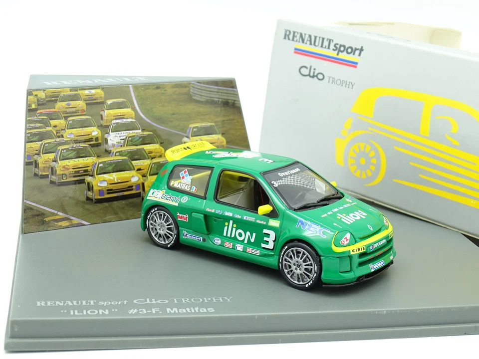 Universal Hobbies Uh 1/43 - Renault Clio Sport Trophy Ilion Matifas - Image 1 of 1