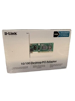 BRAND NEW D-Link 10/100 Fast Ethernet Desktop Internal PCI Adapter DFE-530TX+ - Image 1 of 4