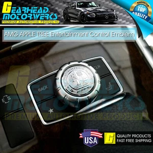 29 mm Affalterbach Aluminio AMG Árbol Interior Emblema Multimedia Botón Insignia Benz - Imagen 1 de 2