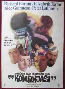 1967 Original Film Poster Die Komiker Richard Burton Elizabeth Taylor Greene - Bild 1 von 1