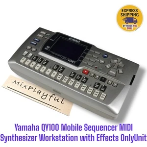 Yamaha QY100 Secuenciador Móvil MIDI Sintetizador Estación de Trabajo con Efectos OnlyUnit - Imagen 1 de 3