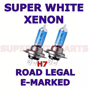 AUDI ALLROAD ESTATE 2000-2006 SET H7 HALOGEN LAMP XENON LIGHT BULBS - Picture 1 of 1