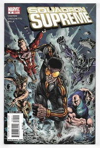 SQUADRON SUPREME #9 & 10 MARVEL COMIC BOOK LOT Avengers Nick Fury CIRCA 2009 - Picture 1 of 4