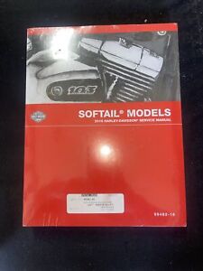 2016 Harley-Davidson Service Manual For Softail Models. Part Number 99482-16