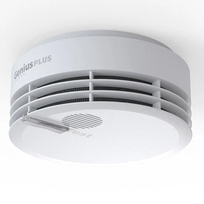 1 Stück  Hekatron Rauchwarnmelder Genius Plus ohne Sockel, Laufzeit 10 Jahre - Bild 1 von 4