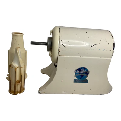 🌞 Соковыжималка Champion белая 1/3 лс высокопрочная работает СМ. ОПИСАНИЕ (FL) - Изображение 1 из 4