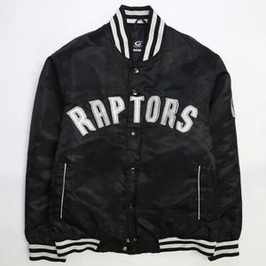 Vintage Toronto Raptors G-III Satin Bomber Jacket Size Medium NBA - Picture 1 of 6