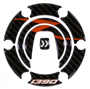 Almohadilla de tapa del depósito protector de pintura naranja compatible para KTM 1390 Super Duke R - Imagen 1 de 7