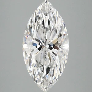 1.5Ct Marquiese Cut E F Color VVS1-VS2 Loose Non Certified Lab Grown CVD DIAMOND - Picture 1 of 3
