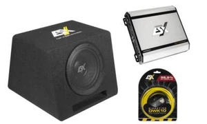 ESX DBP108Q 20cm Bassi Pacco + Fase Finale + Cavo di Collegamento Novità - Imagen 1 de 1