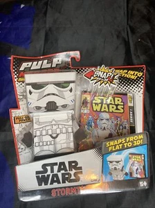 Star Wars Stormtrooper SnapBot Pulp Heroes Pull Back - Picture 1 of 1