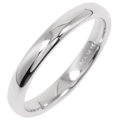 TIFFANY & Co. Forever Platinum 3mm Lucida Wedding Band Ring 6.5 $1,500 - Image 1 of 4
