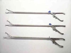 Laparoscopic Stansky Clamp S-Type Urology Surgical Instruments Set 10mm 3Pc - Picture 1 of 6
