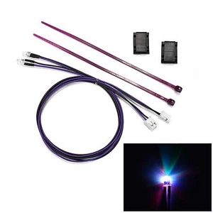 Cuentas de luz LED multicolor 3 mm 2,3 V-3 V para hágalo usted mismo TAMIYA 1/14 RC camión FH16 sobre orugas - Imagen 1 de 2