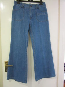 Vintage Gerald Darel Light blue Jeans 35.5" waist - Picture 1 of 2