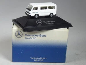 (YG-27) Herpa SoMo Espana 1992 Mercedes 180-E Elektroauto in 1:87 in OVP - Bild 1 von 1