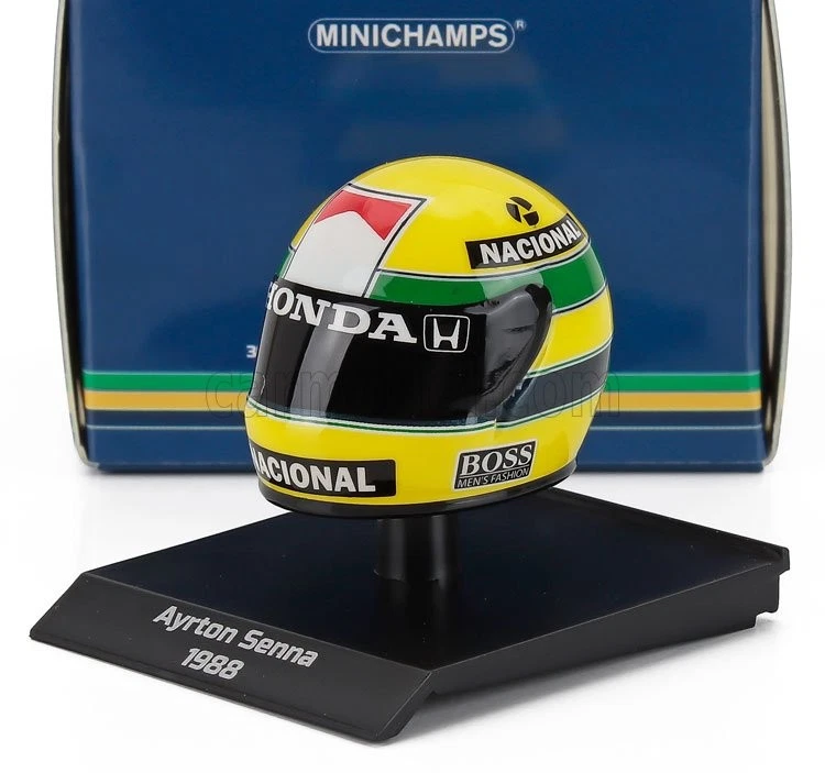 1/10 MINICHAMPS - BELL HELMET - F1  CASCO HELMET AYRTON SENNA McLAREN 540388812 - Immagine 1 di 1