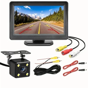 4.3" HD Rearview Camera with Night Vision,480p Video,for Cars,SUVs,Trucks,RVs - Picture 1 of 14