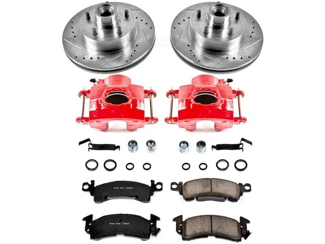 Kit de pastillas de freno delanteras y rotor para Oldsmobile Delta 1978 88 MW261KZ Foto 1 de 1