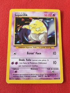 SOPORIFIK 49/102 PV50 Base Set Wizards Edition 2 Rare Pokémon Card FR - Picture 1 of 2