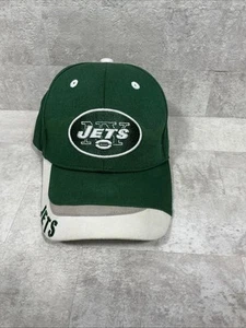 Cappello regolabile Reebok NFL Team Apparel New York Jets verde bianco cotone - Foto 1 di 7