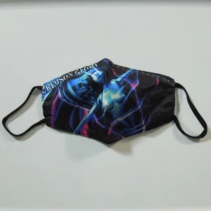 CRIMSON GLORY Transcendence FACE MASK Band Logo - Picture 1 of 6