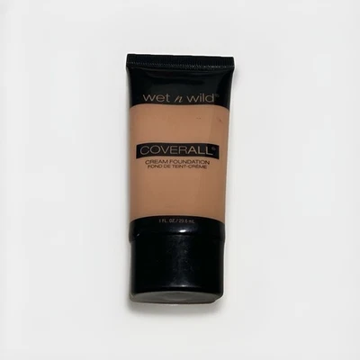 WET N WILD #816 FAIR/LIGHT COVERALL CREAM FOUNDATION 1 OZ SEALED - Image 1 of 3