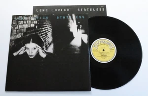 LENE LOVICH - STATELESS LP VINYL EX/N MINT UK 1st Press Album Stiff Lucky Number - Picture 1 of 5
