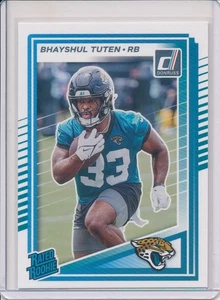 Bayshul Tuten - Panini Donruss 2025 - Clasificado Novato #333 - Imagen 1 de 2