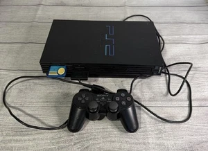 Sony PlayStation 2 Console - Black (SCPH-39001) No Power Cord - Picture 1 of 12