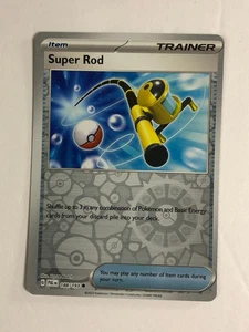Pokemon Card Paldea Evolved Reverse Holographic Super Rod 188/193 - Picture 1 of 3