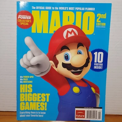 Nintendo Power Collector's Special Mario 2nd Edition Magazine All Posters Canada - Image 1 of 4