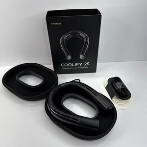 TORRAS Coolify 2S Smart 3-in-1 Neck Air Conditioner Cooling Heating Fan FG1B - Picture 1 of 6