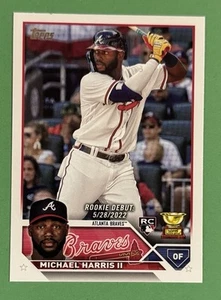 Actualización Topps 2023 #US225 debut de novato Michael Harris II radiocontrol - Imagen 1 de 2