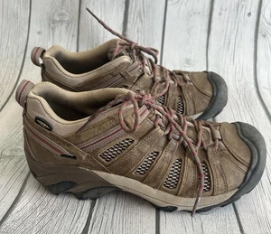 Keen Voyageur Wanderschuhe Damengröße 9,5 braun weinrot - Bild 1 von 7