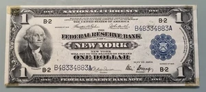 Moneda nacional de un dólar 1918 $1 tamaño grande - Nueva York - grado superior #96250 - Imagen 1 de 2