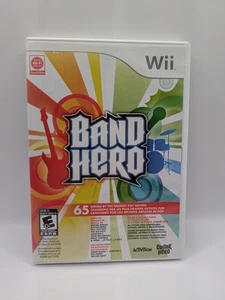 Band Hero Wii COMPLETE w/Case and Manual Complete CIB (2009)! VGC! - Picture 1 of 7