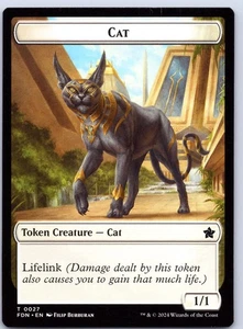 Cat (0027) // Phyrexian Goblin Double-Sided Token LP - Picture 1 of 2