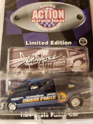 John Force Die Cast Brute Force 1977 Monza Funny Car NHRA Action 1:64   - Image 1 of 2