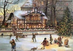 # Adventskalender # Kunstverlag Brück & Sohn 2788 Schwanenschlösschen Freiberg # - Bild 1 von 3