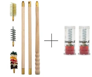 Kit de nettoyage baguette/écouvillons et 2 cartouches de manipulation calibre 12 - Imagen 1 de 4