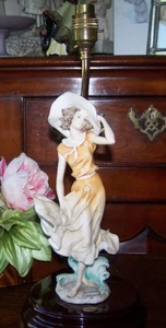 Capodimonte Guiseppe Armani April Lamp Florence Figure Of The Year 1997 Rare - Picture 1 of 22