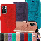 NEW Butterfly Leather Wallet Stand Card Phone Case Cover For TCL T-Mobile