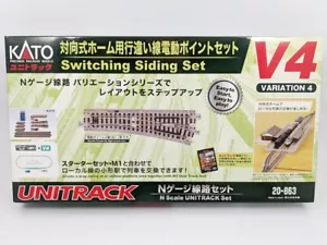 New KATO 20-863 V4 Switching Siding Set - UK stock - Picture 1 of 3